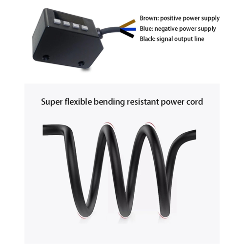 Farbcode-Lichtschranke Farbsensor Smart Label Farbtrennungs-Positionierungssensor Smart Color Mark Sensor 2