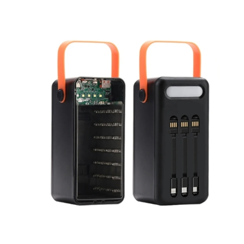 Θήκη διπλής USB 28X18650 Κινητού τηλεφώνου Fast Storage DIY (Fast Charge White) 2