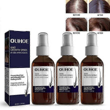 3x Hair Growth Spray Promote Hair Thick Growth Liquid Scalp Damaged Treatment Massage Repair Anti-fall Anti Hair Loss Serum
