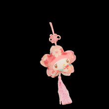 (My Melody) My Sanrio Melody Cannelle Fille Coeur Rose Sakura Sac Peluche Décoration Pendentifs
