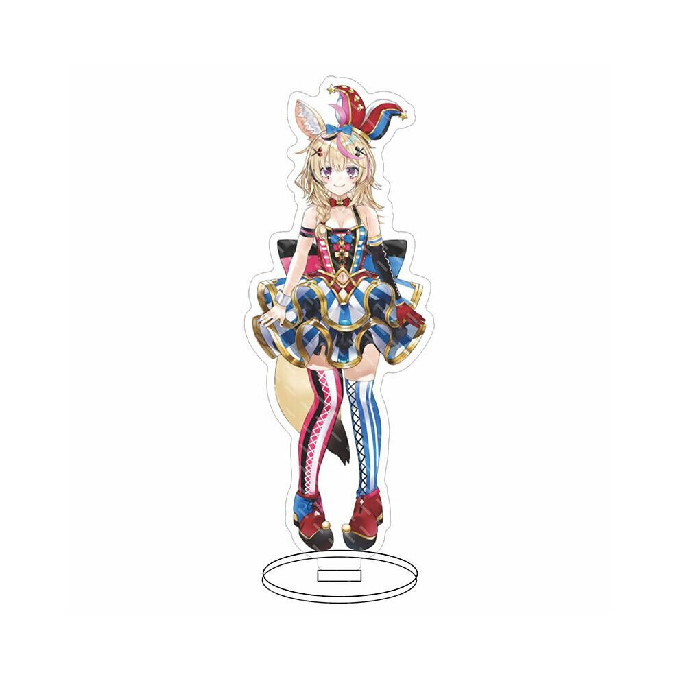 (Chaussettes rouges et bleues) Hololive Vtuber Stand Figure Aqua Akai Usada Pekora Uruha Rushia Hosimati