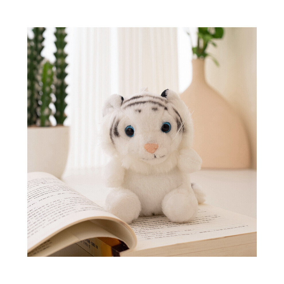 (Porte-monnaie tigre blanc) Panda éléphant tigre lapin en peluche bandeau Clap cercle porte-monnaie