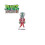 (Jetpack) Pirate géant contre figurines égyptiennes modèle de barrage routier Crazy Dave 1
