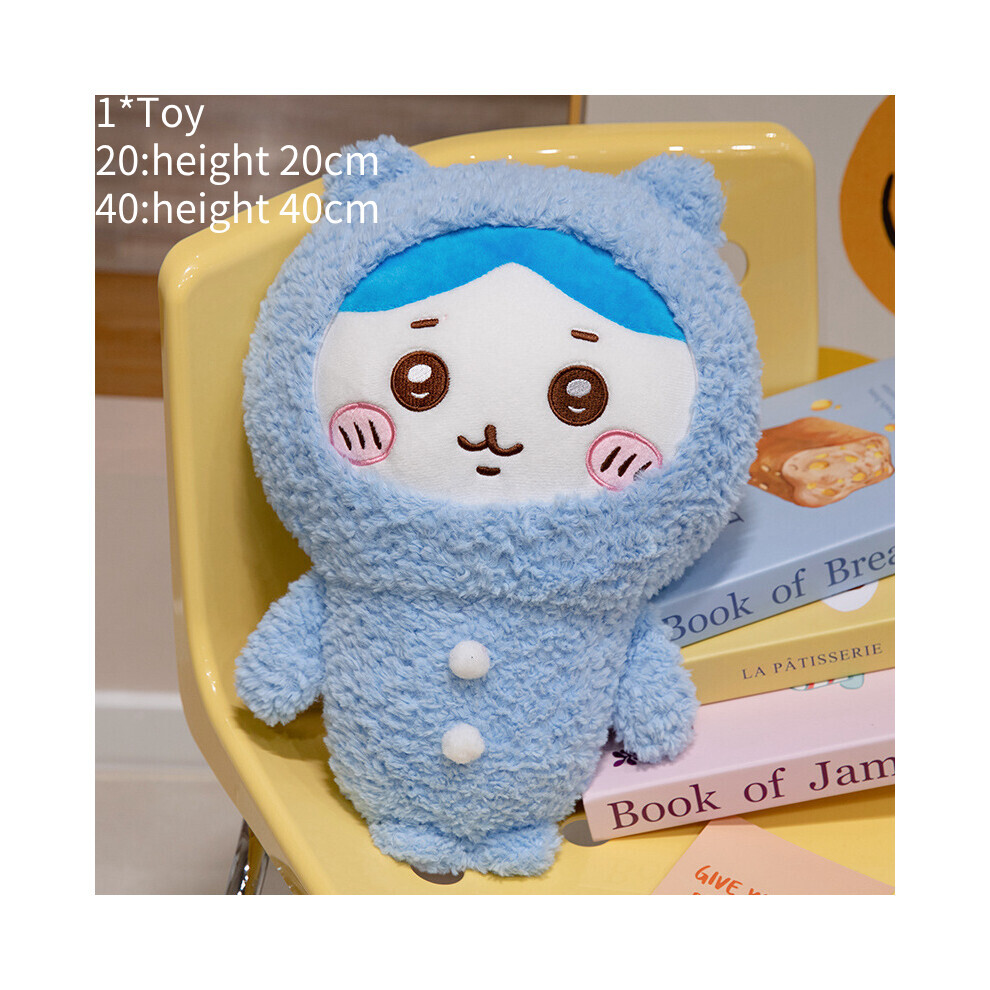 (Bleu, 20 cm/7,87 pouces) Peluche Pyjama Poupée Peluche Peluche PP Coton Remplissage 20 40 cm Jaune