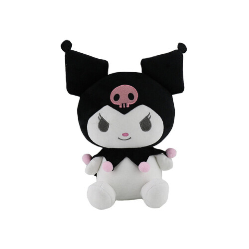Kuromi Peluche 22 Cm – Poupée Douce En Forme De Dessin Animé – Doudou Et Décoration Pour Enfants, Cadeau Anniversaire Noël