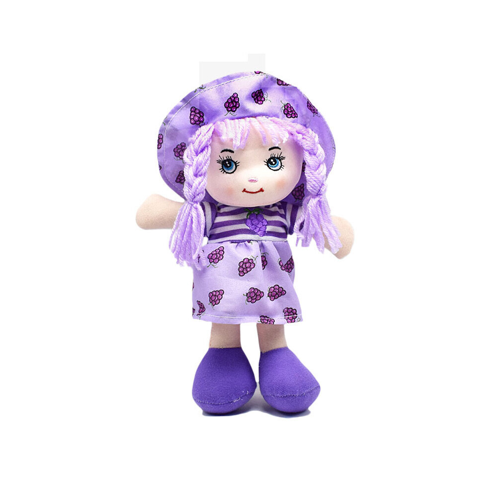 (Raisins) poupée mignonne rose Orange portant un chapeau vêtements de fruits cadeau pour fille confortable