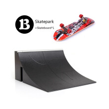(B Skatebaord) Mini jouets de planche à roulettes touche Skate Park Board