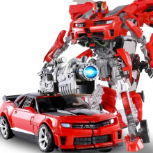 (6699 Legering 12) BPF Ny 21 cm Robottankmodellleksaker Coola Transformation Anime Actionfigurer Flygplan