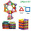 Ensemble de blocs de Construction magnétiques, 100 pièces, Puzzle de Construction magique, jouets pour 1