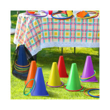 Jouets de cerceau de lancer, jeux de plein air, jouet en plastique d'entraînement interactif Parent-enfant