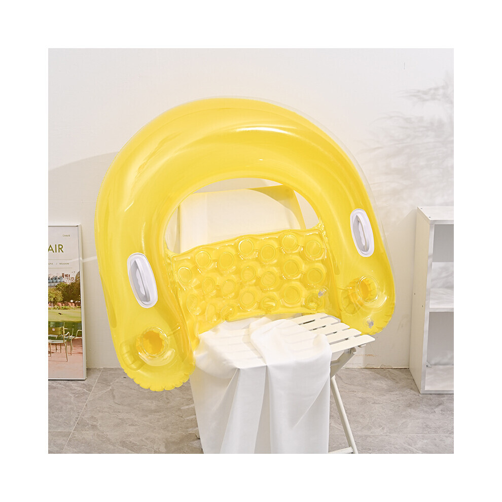 (Style D) Chaises longues pour adultes et enfants Défécation flottante dans l'eau Accoudoirs de transport