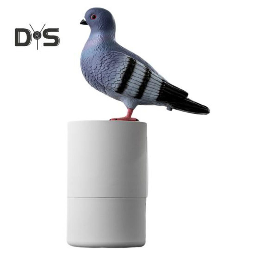 (Grey) Pigeon Shape Soap Dispenser Automatic Induction Foam Hand Washer Fine Foam Touchless Automatic Sensing Hygienic Foam Dispenser Grey