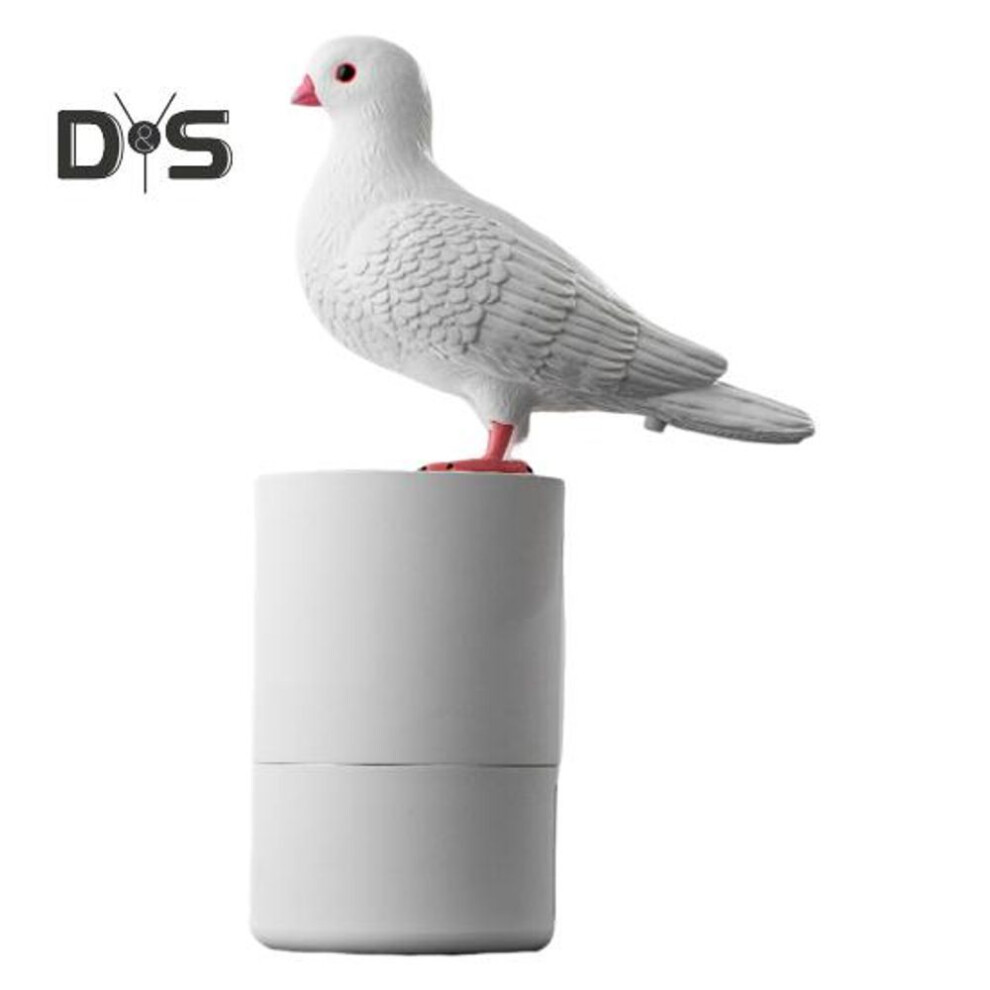 (white) Pigeon Shape Soap Dispenser Automatic Induction Foam Hand Washer Fine Foam Touchless Automatic Sensing Hygienic Foam Dispenser