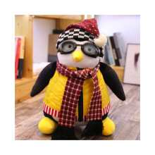 (27 cm/10,6 pouces) Joeys Friend HUGSY peluche pingouin animaux jouets en peluche cadeaux d'anniversaire