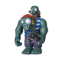 (Stil 29) Plants vs Zombie Animefigur Hinderpirat Zombie Peashooter Hårdlimmad Zombie Actionfigur