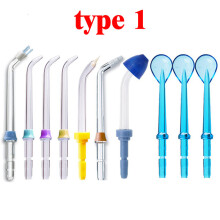 (typ 1) 10 st Waterpulse Waterpik Nicefeel Flycat Jet Tips Ersättningsmunstycken Tandtrådsvatten