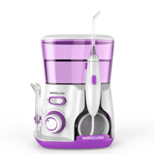 (Rosa färg) Waterpulse Oral Irrigator Dental Water Pick Jet Flosser Thread Dentistry Cleaning Kit Tänder