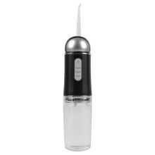 (Svart) Oral Irrigator Bärbar Tandvattentråd USB Uppladdningsbar Vattenstråle Tandtråd Tandpetare 4