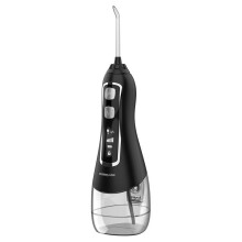 (Svart) Oral Irrigator Tandtrådsanordning Vattentrådsplockning Jet Tandrengöring Rengöringsmedel Tandtråd