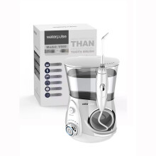 (Vit) Oral Irrigator V660G Tandvattentandtråd 12 Nivåer Elektrisk Rengöring 800ml Munhygien Tandvård