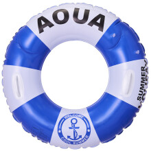 (Bleu, NO.80(40-55KG)) Anneaux de natation pour femmes, hommes et adultes, double airbag épais de style