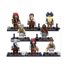 (8 pièces A) 8 pièces Pirates des caraïbes figurine modèle blocs de construction jouets cadeau