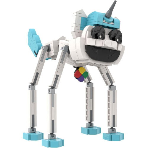 (Craftycorn) ensemble de blocs de construction de créatures souriantes, jeu d'horreur, figurines d'action,