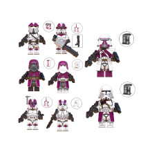 8 pièces Star Wars Nova Corps Clone Troopers figurine blocs de construction Puzzle jouet