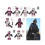 8 pièces Star Wars Nova Corps Clone Troopers figurine blocs de construction Puzzle jouet 7