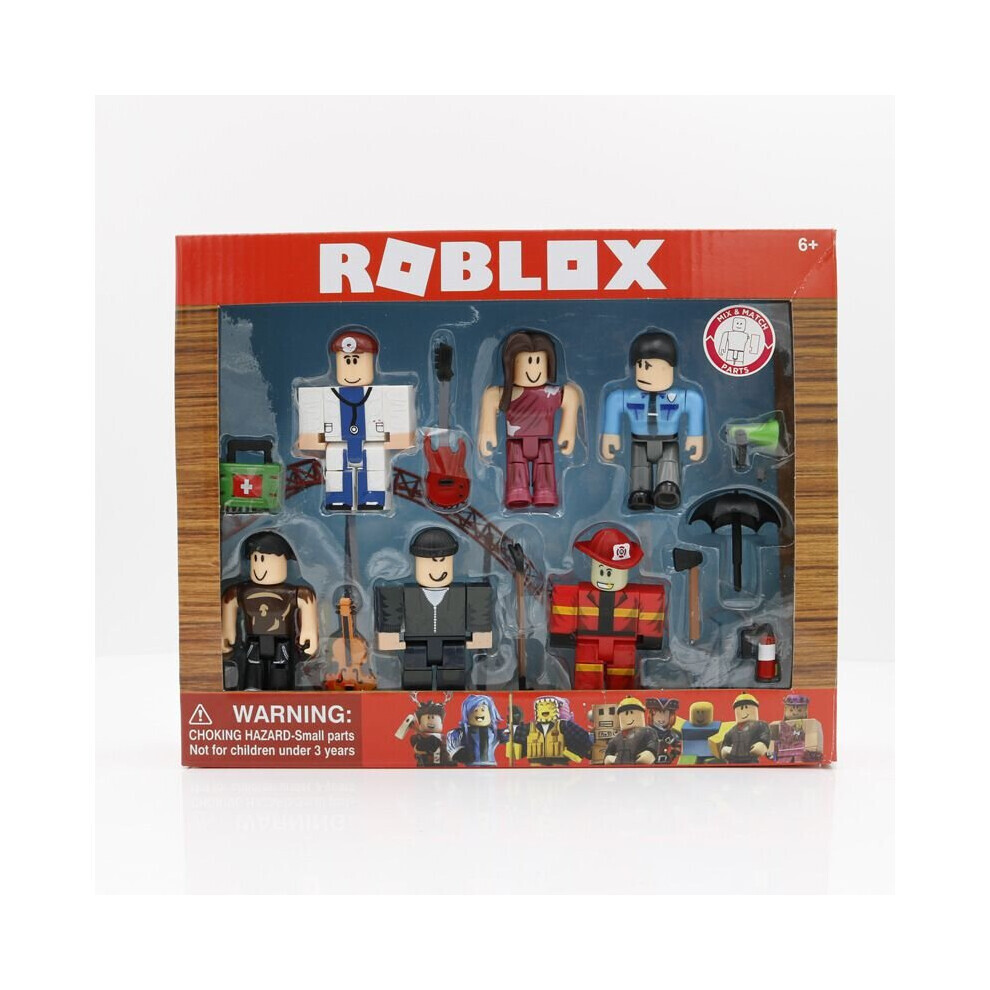 (Paquet Citizen-Box) Nouveau jeu Roblox Figma Professional Citizen Mermaid Playset Action Figure Toy