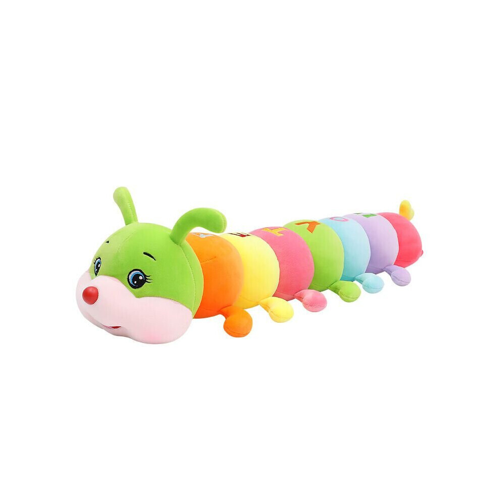 (70 cm/28 pouces) chenille géante dormant oreiller long jouets en peluche