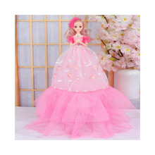 (StyleH) poupée de luxe Barbie coffret cadeau 50 cm Tpr gaze poupée de mariage princesse filles pour