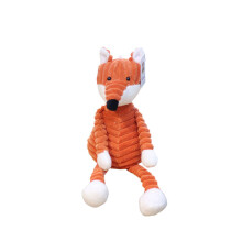 (Renard, 42 cm/16,5 po) jouet en peluche Animal rayé singe éléphant Panda rhinocéros poupée de chiffon