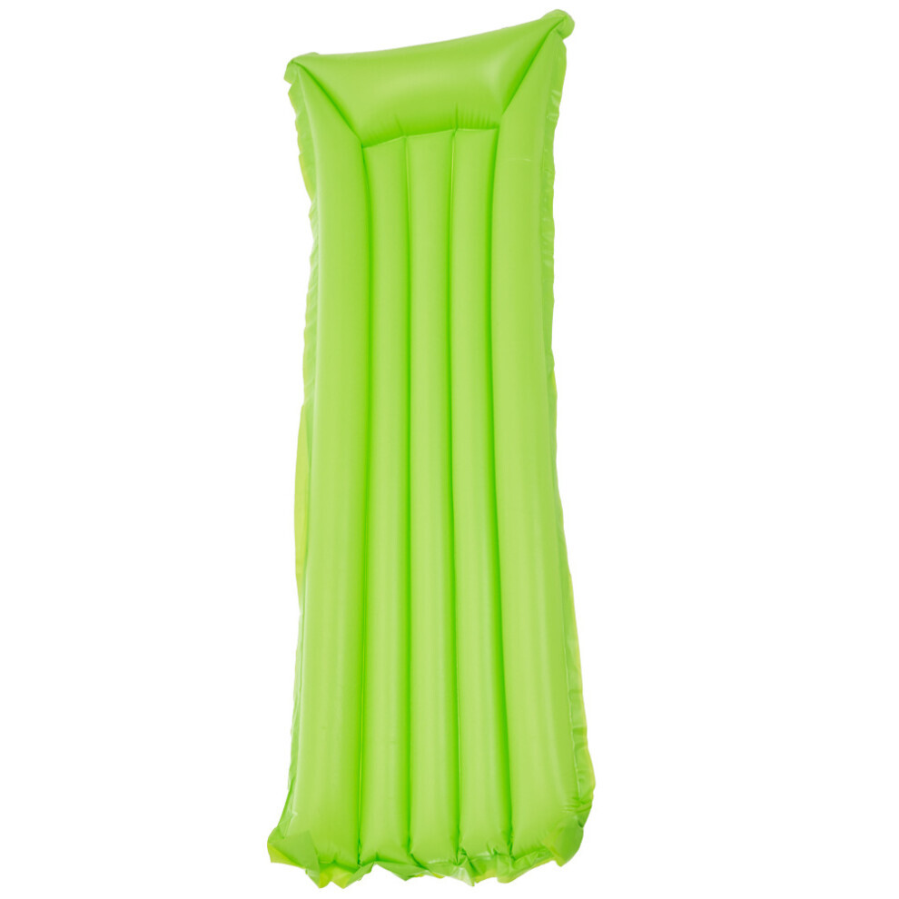 (Vert) Fauteuil inclinable et anneau de natation gonflable en PVC flottant pour adultes et enfants