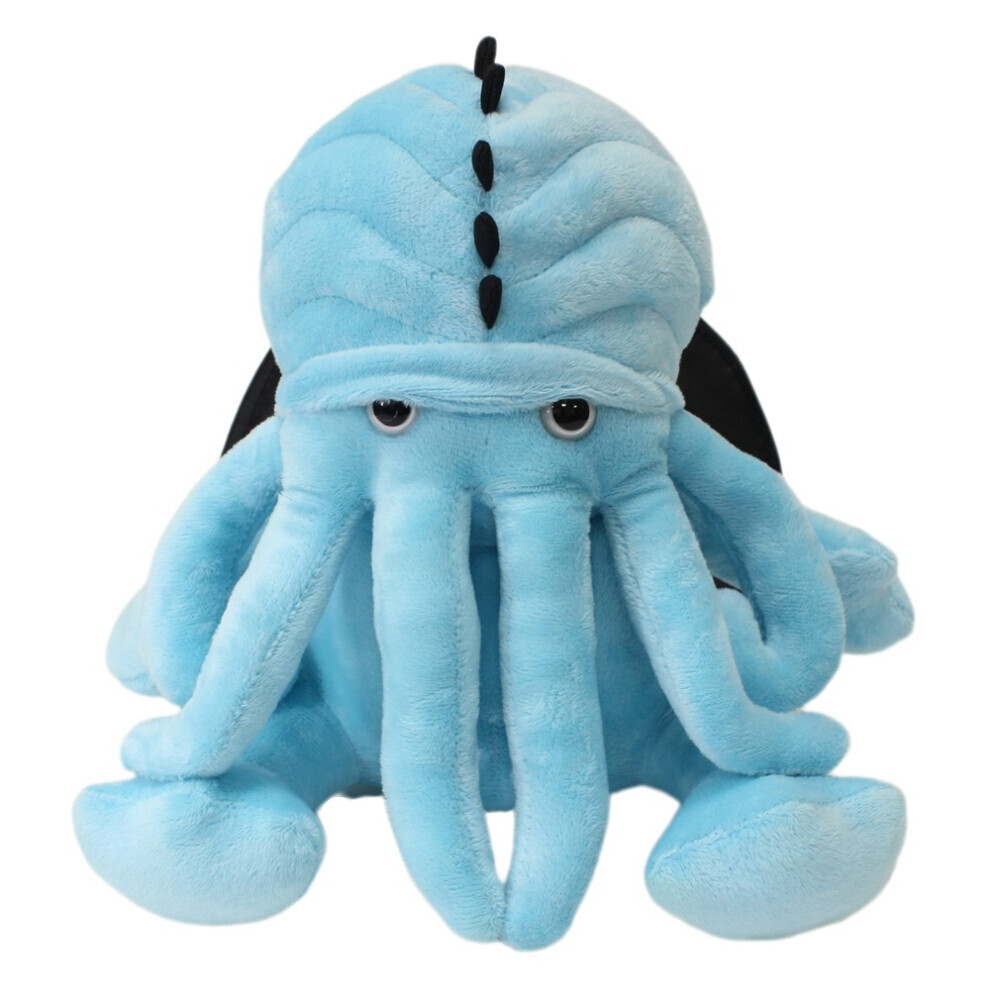 (Bleu) Cthulhucraft calmar peluche jouet mode confortable mignon coussin oreiller poupée