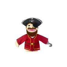 (Pirate) marionnettes à main figurines professionnelles en peluche éducation précoce parent-enfant jouet