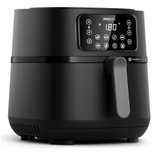 Philips AirFryer XXL serie 5000, freidora, 16 en 1 con control por aplicación, 1,4 kg, negro (HD9285/90)