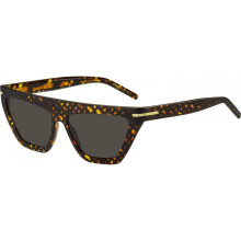 Zonnebril Hugo Boss BOSS 1609/S 58/15/145 Havana patroon Eco acetaat VROUW BOSS 1609/S