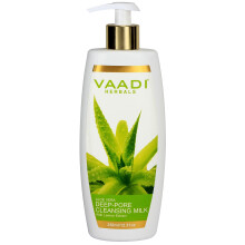 Vaadi Herbals Humectante Corporal Aloe Vera Leche Limpiadora de Poros Profundos Loci n Hidratante Hidratante para Piel Seca 12 Onzas (350 Millil)