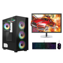 Full setup Gaming PC Bundle Intel Core i5-4570 16GB RAM 1TB HDD + 128GB SSD RTX 3050 6GB 22" Monitor - Refurbished