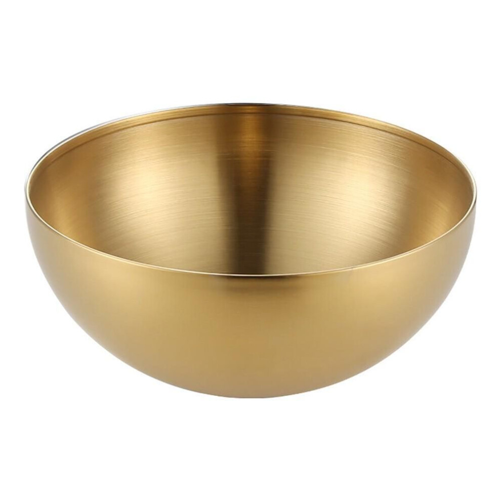 Metal Salad Bowl Kitchen Tableware Soup Rice Ramen Noodles Bowl
