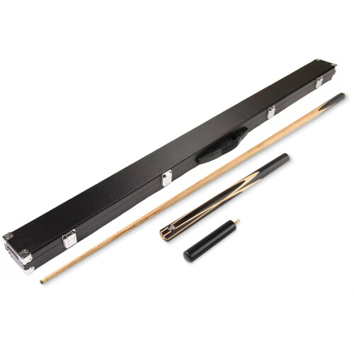 Jonny 8 Ball 3/4 Ebonised 4 Point Butt Snooker Cue Set with Hard Case