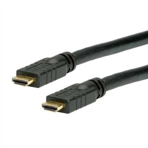 VALUE HDMI avec câble Ethernet HDMI (M) pour HDMI (M) 20 m blindé noir support 4K