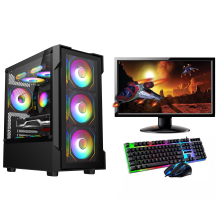 Full setup Gaming PC Bundle Intel Core i5-4570 16GB RAM 1TB HDD + 128GB SSD RTX 3050 6GB 22" Monitor - Refurbished