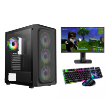 Full setup Gaming PC Bundle Intel Core i5-4570 16GB RAM 1TB HDD + 128GB SSD RTX 3050 6GB 22" Monitor - Refurbished