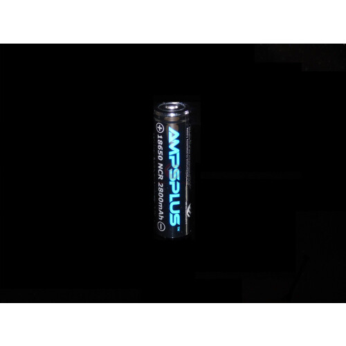 Ampsplus R2D2 18650 2800mAh 3.7V Battery Button Top