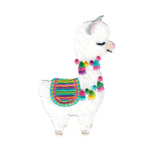 PatchMommy Lama Patch Alpaca Calcat/Cosut - Aplicatii pentru copii Baby