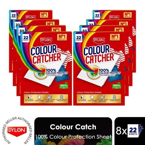 Colour Catcher Colour Protection Laundry Sheets to Prevent Colour Run,176 Sheets