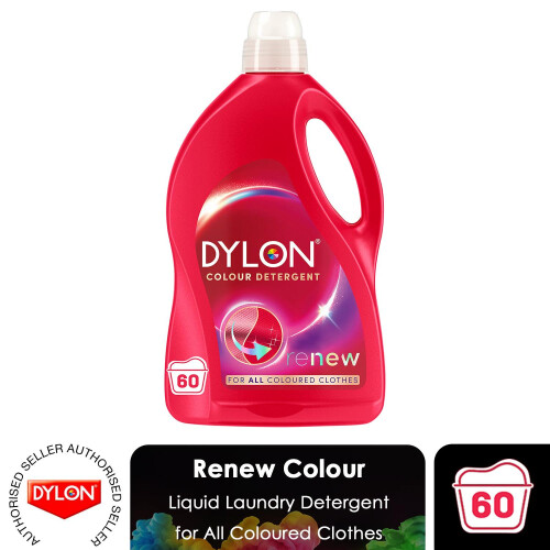 Dylon Dylon Colour Detergent Liquid Laundry Detergent for Coloured Clothes, 60 Washes