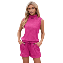 Dámske ležérne súpravy voľných šortiek Barbie Pink XL
